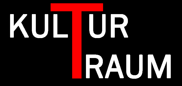 Logo Kulturtraum Schwarz Rot schwarzerhintergrund